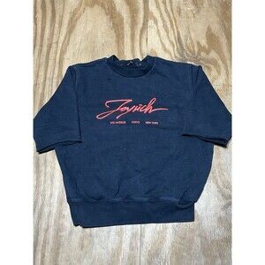 Joyrich Crewneck Sweatshirt Cotton Knit Short Sleeve @j9 Adult S